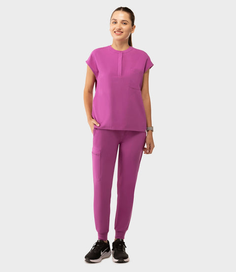 Women's High Waist Joggers Purple Orchid