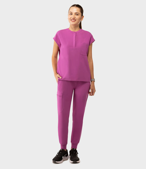 Women's Oversized Top Purple Orchid