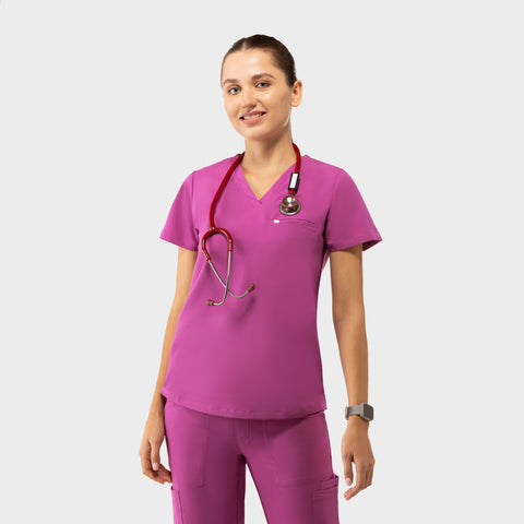 Aura One Pocket Top Purple Orchid