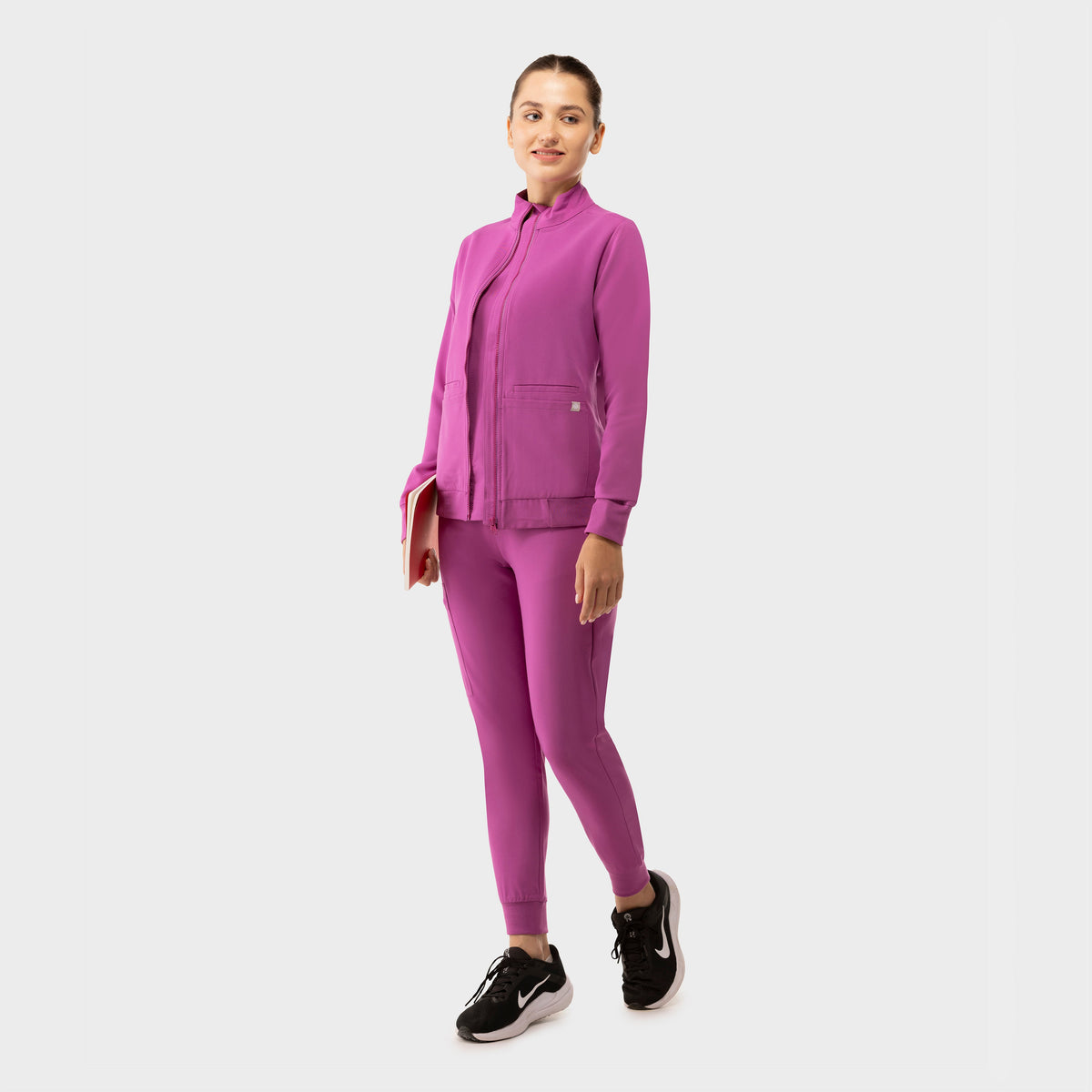 Scrub Jacket Purple Orchid