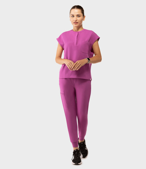Women's High Waist Joggers Purple Orchid