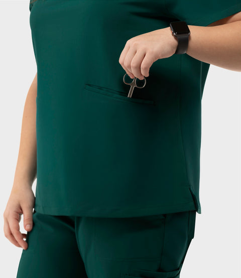 Prana Three Pocket Top Hunter Green
