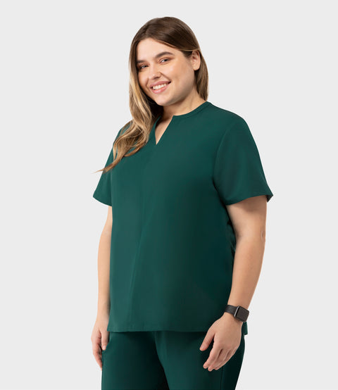 Halo Two Pocket Slim Top Hunter Green