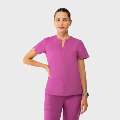 Halo Two Pocket Top Purple Orchid