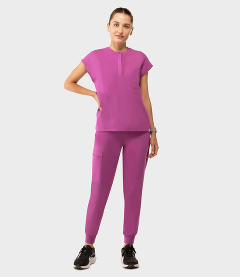 Women's High Waist Joggers Purple Orchid