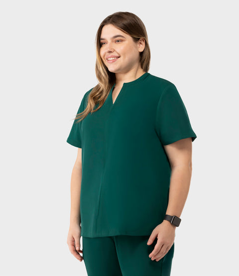 Halo Two Pocket Slim Top Hunter Green
