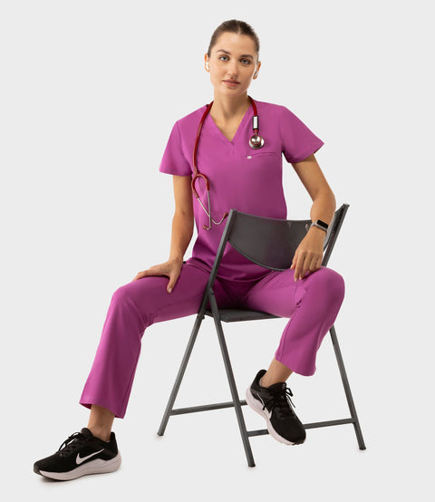 Women's Cargo Pants Purple Orchid