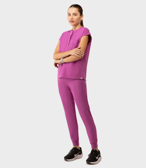 Women's Oversized Top Purple Orchid