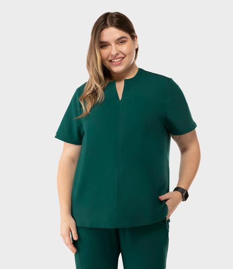 Halo Two Pocket Slim Top Hunter Green