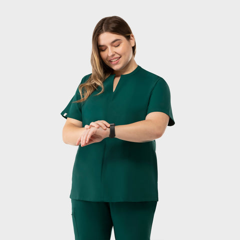 Halo Two Pocket Top Hunter Green