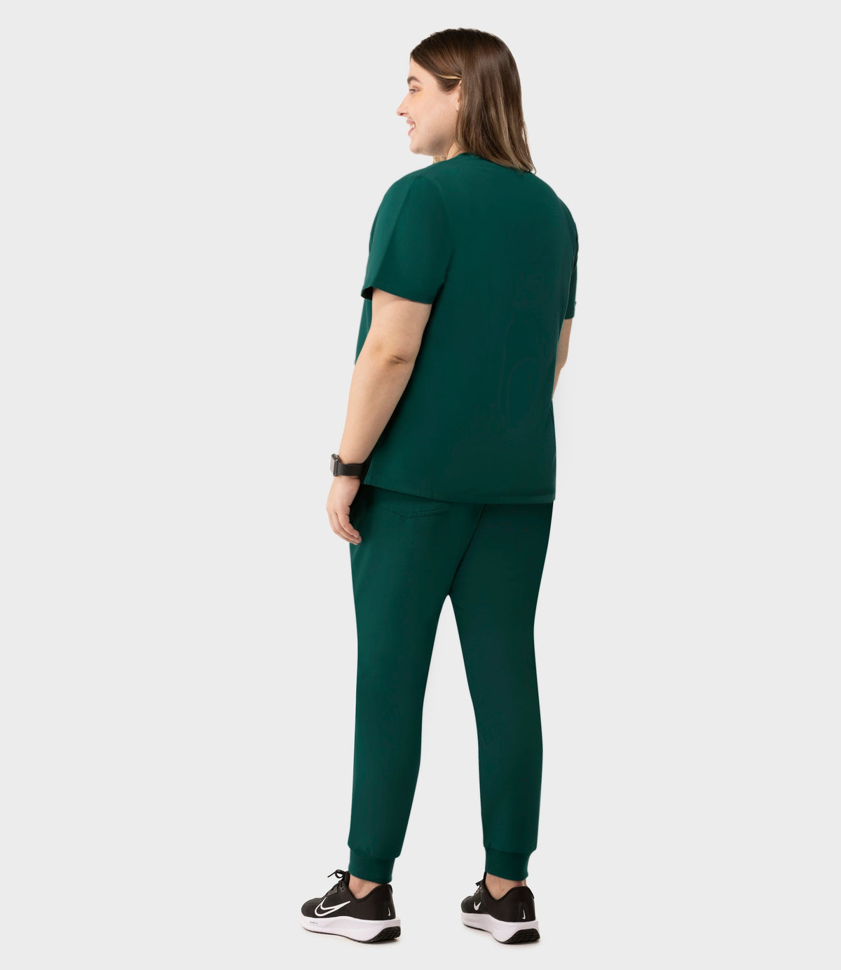 High Waist Joggers Hunter Green