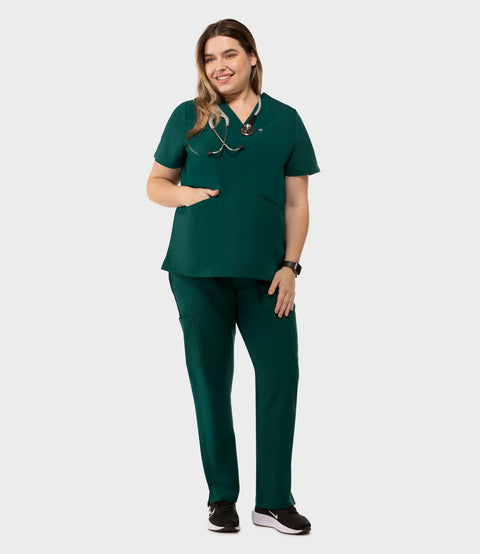 Prana Three Pocket Top Hunter Green
