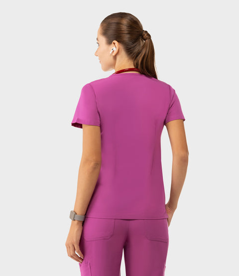 Aura One Pocket Top Purple Orchid