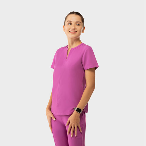 Halo Two Pocket Top Purple Orchid