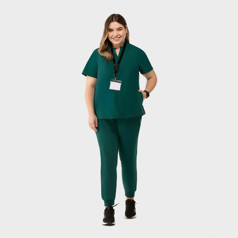 Halo Two Pocket Top Hunter Green