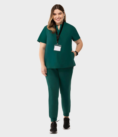 Halo Two Pocket Slim Top Hunter Green