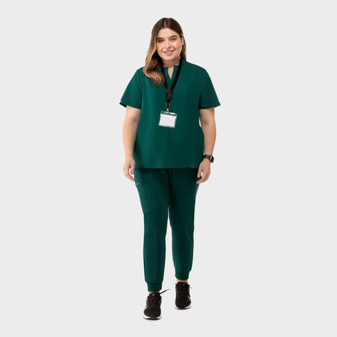 Halo Two Pocket Top Hunter Green