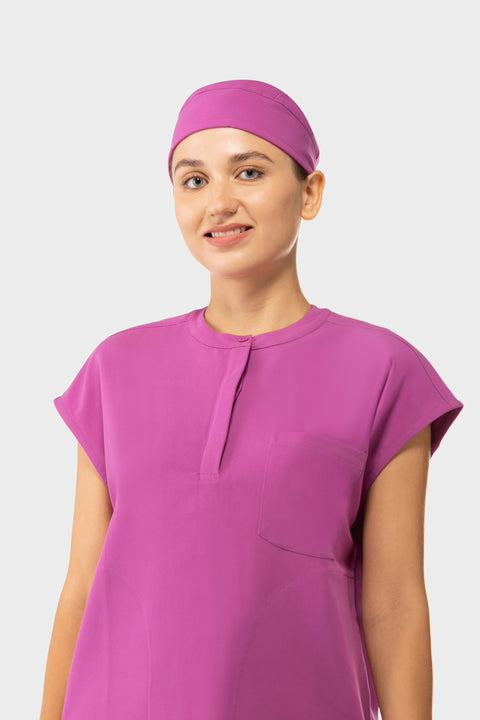 Women's Oversized Top Purple Orchid
