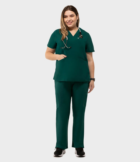 Women's Cargo Pants Hunter Green
