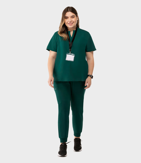Halo Two Pocket Slim Top Hunter Green