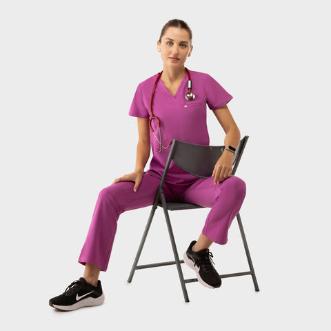 Aura One Pocket Top Purple Orchid