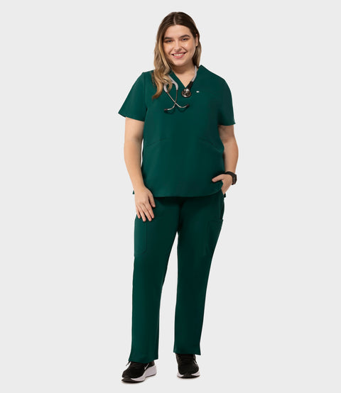 Prana Three Pocket Top Hunter Green
