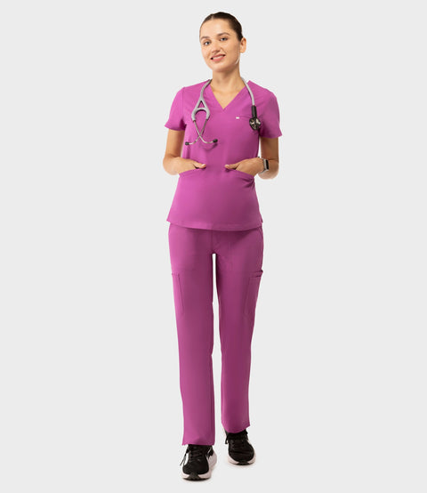 Women's Cargo Pants Purple Orchid