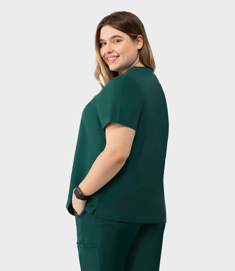 Aura One Pocket Top Hunter Green