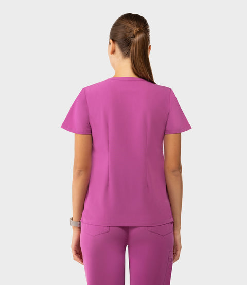 Aura One Pocket Top Purple Orchid