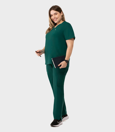 Aura One Pocket Top Hunter Green