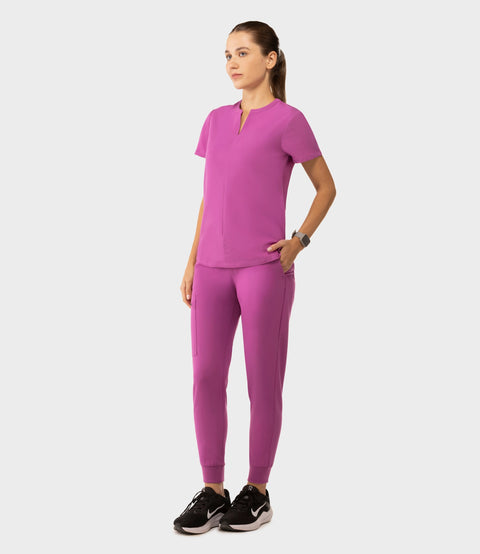 Women's High Waist Joggers Purple Orchid