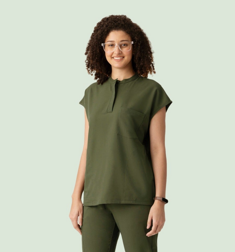Women's Oversized Top Olive