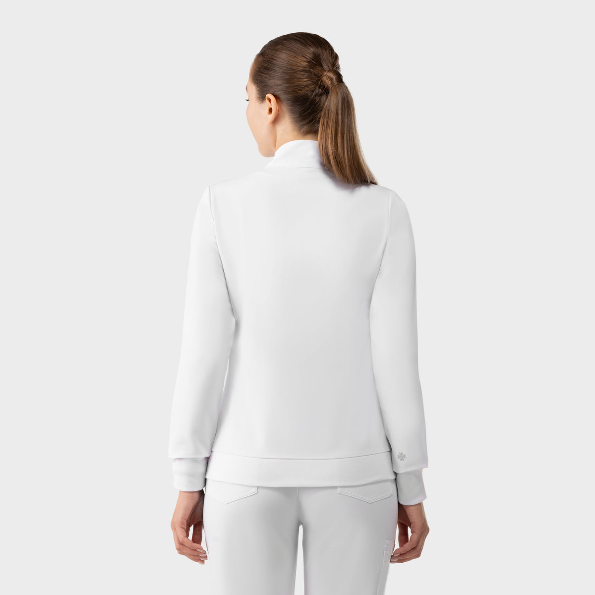 Scrub Jacket White