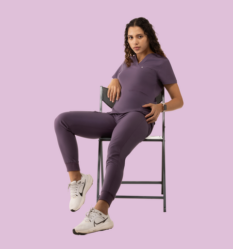 Prana Three Pocket Top Dewberry