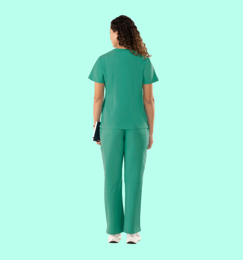 Women's Cargo Pants Surgical Green