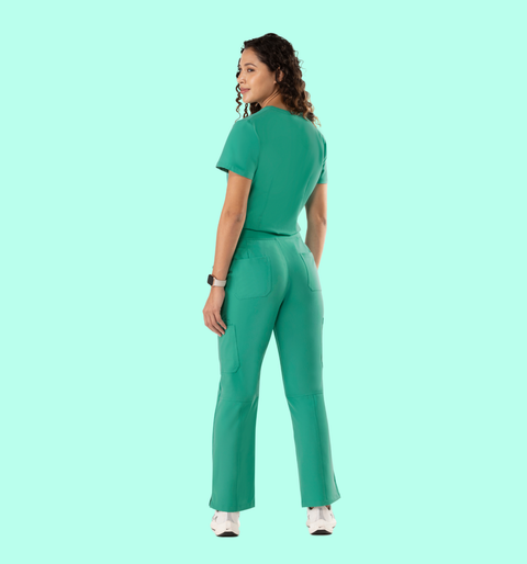 Women's Cargo Pants Surgical Green