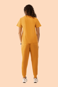 Women's High Waist Joggers Honey - Vaayu Scrubs 