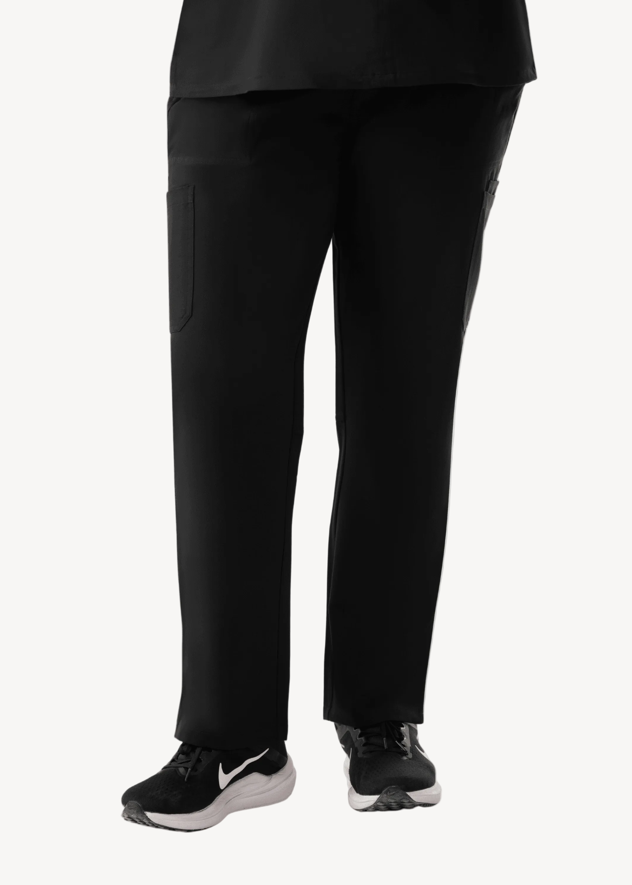 Women's Cargo Pants Black - Vaayu Scrubs 