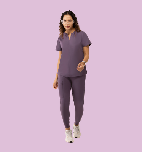 Halo Two Pocket Slim Top Dewberry