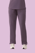 Women's Cargo Pants Dewberry - Vaayu Scrubs 