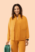 Women's Scrub Jacket Honey - Vaayu Scrubs 
