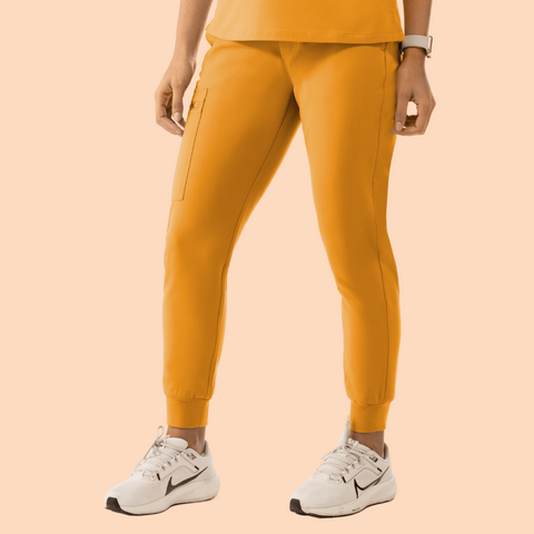 Women's High Waist Joggers Honey