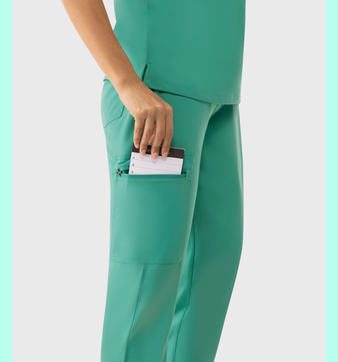 Women's Cargo Pants Surgical Green