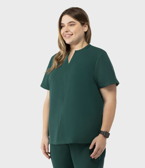Halo Two Pocket Slim Top Hunter Green