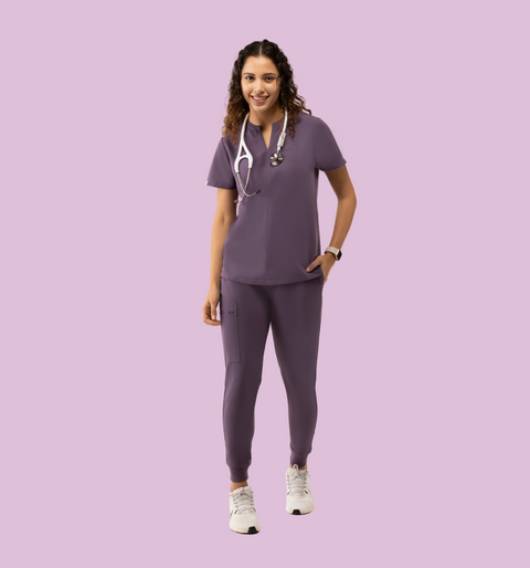 Halo Two Pocket Slim Top Dewberry