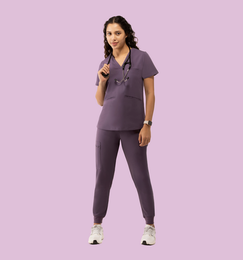 Prana Three Pocket Top Dewberry