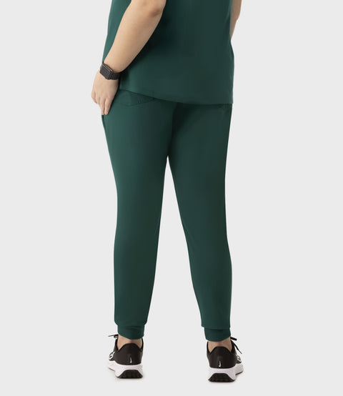 Women's High Waist Joggers Hunter Green