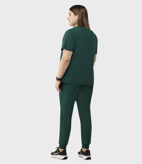 Women's High Waist Joggers Hunter Green