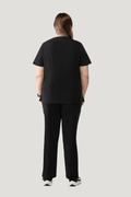 Women's Cargo Pants Black - Vaayu Scrubs 