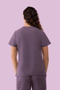 Prana Three Pocket Top Dewberry - Vaayu Scrubs 